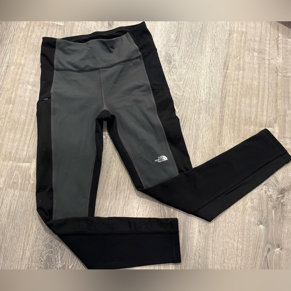 The North Face Black Fleece-Lined tights